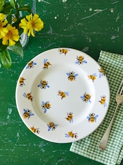 Emma Bridgewater Cream Bumblebee 8.5 Inch Plate - Image 1 of 3