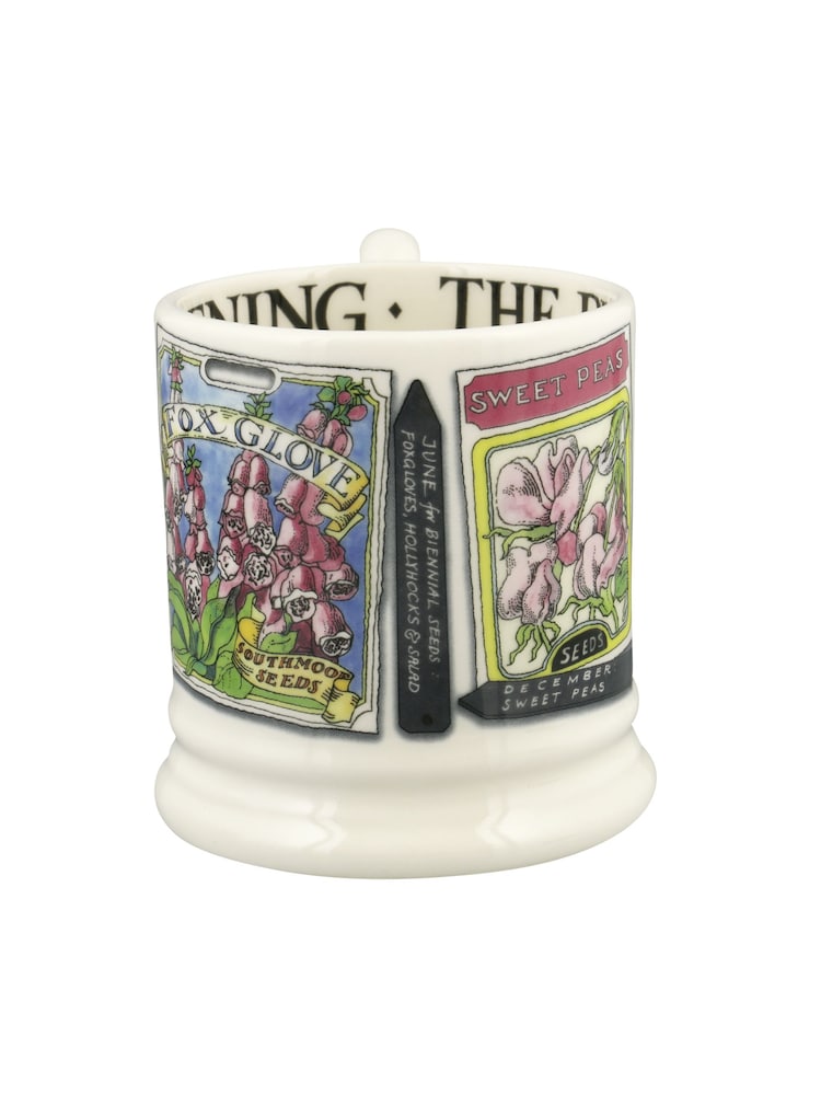 Emma Bridgewater Cream Plant & Sow 1/2 Pint Mug - Image 5 of 5