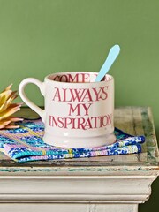 Emma Bridgewater Cream Pink Toast my brilliant Friend small Mug - Image 1 of 5