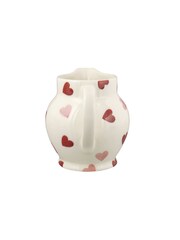 Emma Bridgewater Cream Pink Hearts 1/2 pint Jug - Image 3 of 5