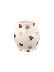 Emma Bridgewater Cream Pink Hearts 1/2 pint Jug - Image 5 of 5