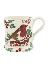 Emma Bridgewater Cream Hawthorn Berries 1/2 Pint Mug - Image 1 of 4