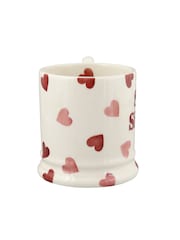 Emma Bridgewater Cream Pink Hearts Soul Sisters 1/2 Pint Mug - Image 5 of 5