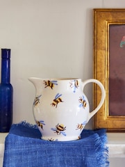 Emma Bridgewater Cream Bumblebee 1/2 Pint Jug - Image 1 of 5