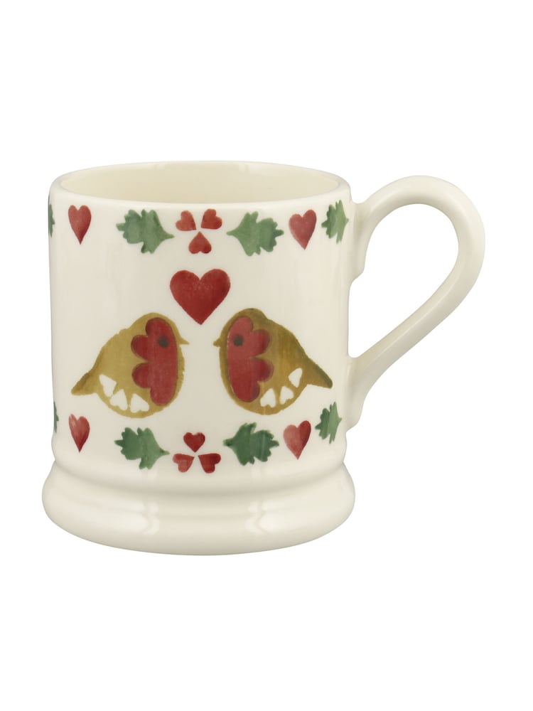 Emma Bridgewater Cream Christmas Joy 1/2 Pint Mug - Image 2 of 5