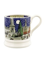 Emma Bridgewater Cream London At Christmas 1/2 Pint Mug - Image 2 of 5