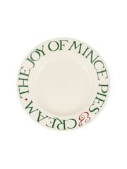Emma Bridgewater Cream Christmas Joy Of Mince Pies 8 1/2 Inch Plate - Image 2 of 3