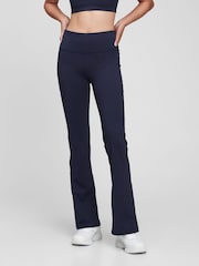 Gap Blue Flare High Waisted Power Stretch Leggings - Image 2 of 3