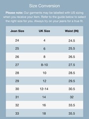 Gap Zweifarbige Jeans mit hohem Bund und weitem Bein - Bild 6 von 6