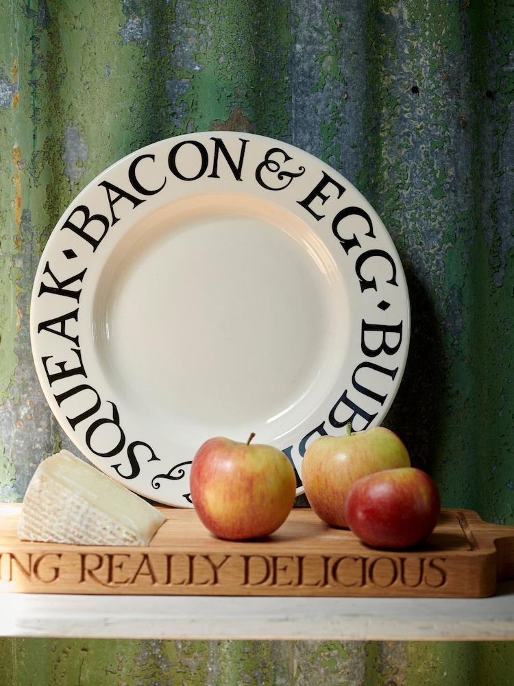 أسود - طبق للتوست و اللحم المقدد والبيض 10/1/2 بوصة من Emma Bridgewater - صورة 1 من 7