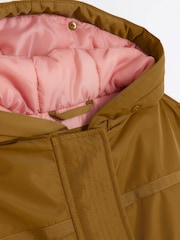 River Island Green Girls Parka Jacket - Image 3 of 4