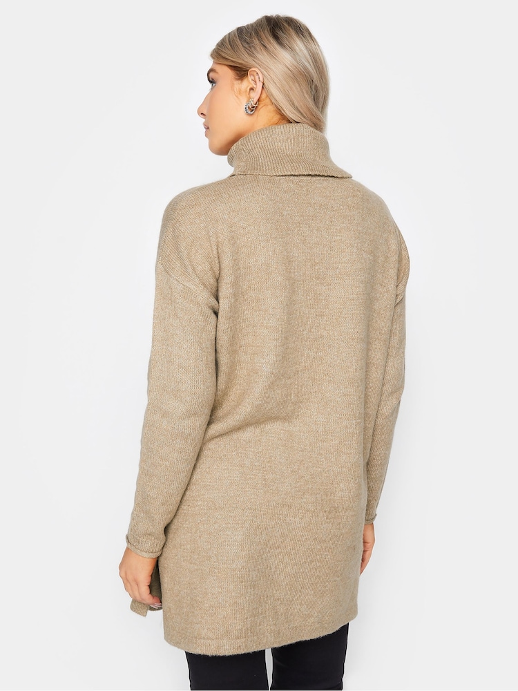 M&Co Natural Roll Neck Jumper - Image 2 of 4