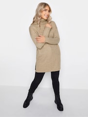 M&Co Natural Roll Neck Jumper - Image 3 of 4
