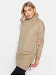 M&Co Natural Roll Neck Jumper - Image 4 of 4