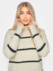 M&Co Cream Blurred Stripe Jumper - Image 5 of 5
