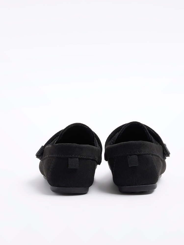 River Island Black Boys Velcro Loafers - Image 2 of 4