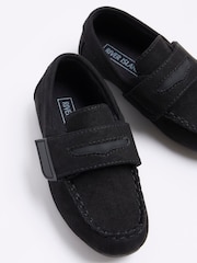 River Island Black Boys Velcro Loafers - Image 3 of 4