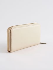Neutral Large Purse With Pull-Out Zip Coin Purse - Image 2 of 5