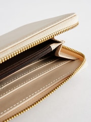 Neutral Large Purse With Pull-Out Zip Coin Purse - Image 5 of 5