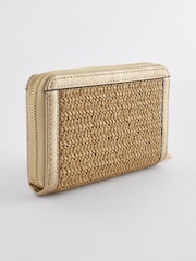 Metallic Raffia Purse - Image 2 of 5