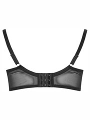 Yours Curve Silver Sheer Shimmer UnderWired Non Padded Bra - Image 6 of 6