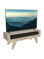 AVF Natural Horton 1.2m Tapered Leg TV Stand - Image 4 of 6
