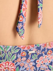 Joules Jasmine Navy Printed Swimsuit - Image 6 of 7