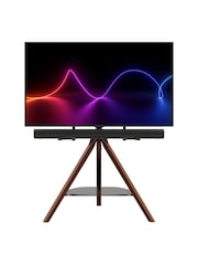AVF Brown Hoxton Sound Freestanding Tripod TV Stand - Image 3 of 4