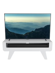 AVF White Horton 1.2m Tapered Leg TV Stand - Image 3 of 5