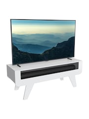 AVF White Horton 1.2m Tapered Leg TV Stand - Image 4 of 5