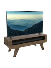 AVF Brown Horton 1.2m Tapered Leg TV Stand - Image 3 of 5