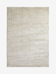 Cream Greyson Geometric Rug - Image 2 of 2