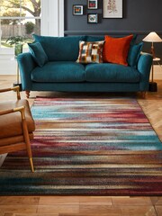 Rust Brown Juniper Abstract Rug - Image 1 of 5