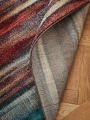 Rust Brown Juniper Abstract Rug - Image 4 of 5