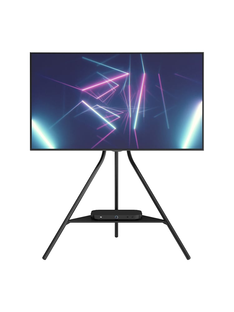 AVF Black Tiga Metal Tripod TV Stand - Image 2 of 5