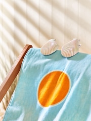 White Beach Towel Clips - Image 3 of 4