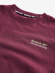 Reebok Boys Oversized 100% Cotton Graphic T-Shirt - Image 8 of 8