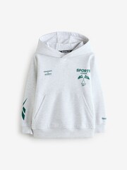 Reebok Oversized Boys Graphic 100% Cotton Hoodie - Image 5 of 5