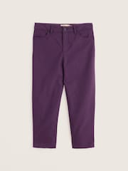 Seasalt Cornwall Purple Albert Quay Crops - Image 4 of 5