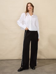 Ro&Zo Crepe Black Trousers - Image 1 of 6