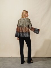 Ro&Zo Sequin Ombre Top - Image 5 of 7