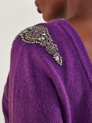 Monsoon Emma Embellished Shoulder Jumper - Image 3 of 4