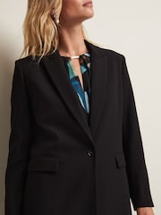 Phase Eight Black Crepe Neah Blazer - Image 5 of 6