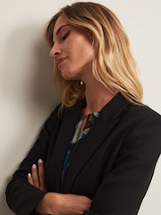 Phase Eight Black Crepe Neah Blazer - Image 6 of 6