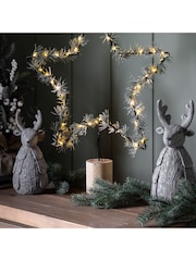 Gallery Home Grey Large Christmas Rustic Reindeer 140x130x330mm - Image 2 of 4