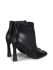 Linzi Black Flair Heeled Ankle Boots - Image 4 of 4