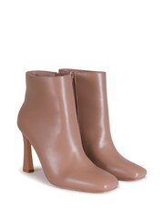 Linzi Natural Flair Heeled Ankle Boots - Image 3 of 4