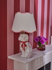 Cath Kidston Cream Ditsy Dog Table Lamp - Image 2 of 7