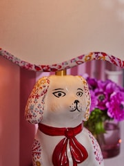 Cath Kidston Cream Ditsy Dog Table Lamp - Image 3 of 7