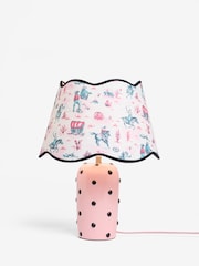 Cath Kidston Pink Cowgirl Scallop Spot Table Lamp - Image 6 of 6